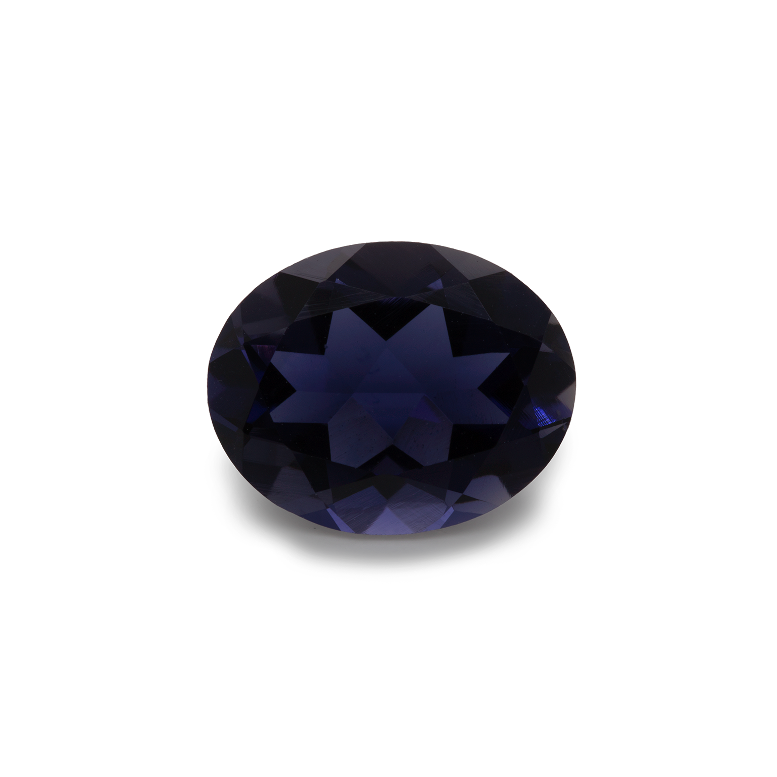 Iolith - blau, oval, 10x8 mm, 2,03-2,10 cts, Nr. IOL50001