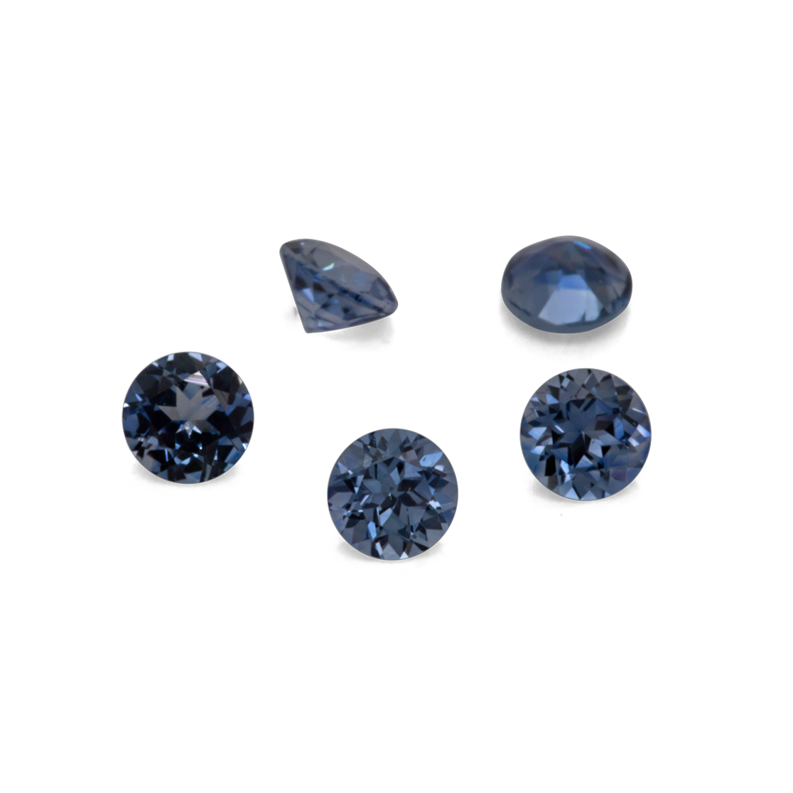 Saphir - blau, rund, 2x2 mm, 0.04 cts, Nr. XSR11133
