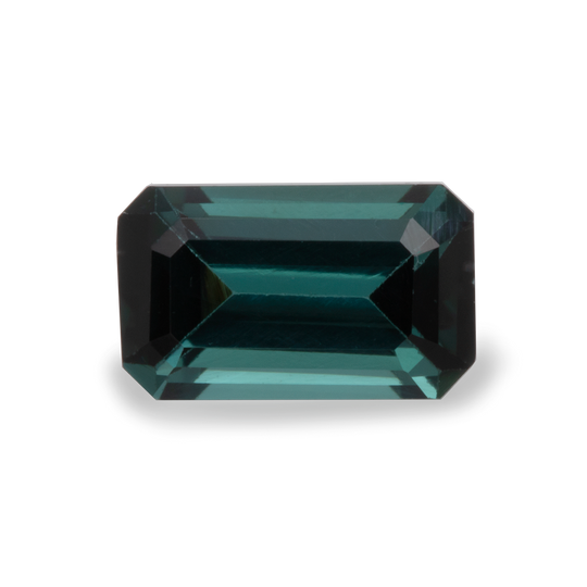 Turmalin - blau/grün, achteck, 5x3 mm, 0,29-0,33 cts, Nr. TR76001