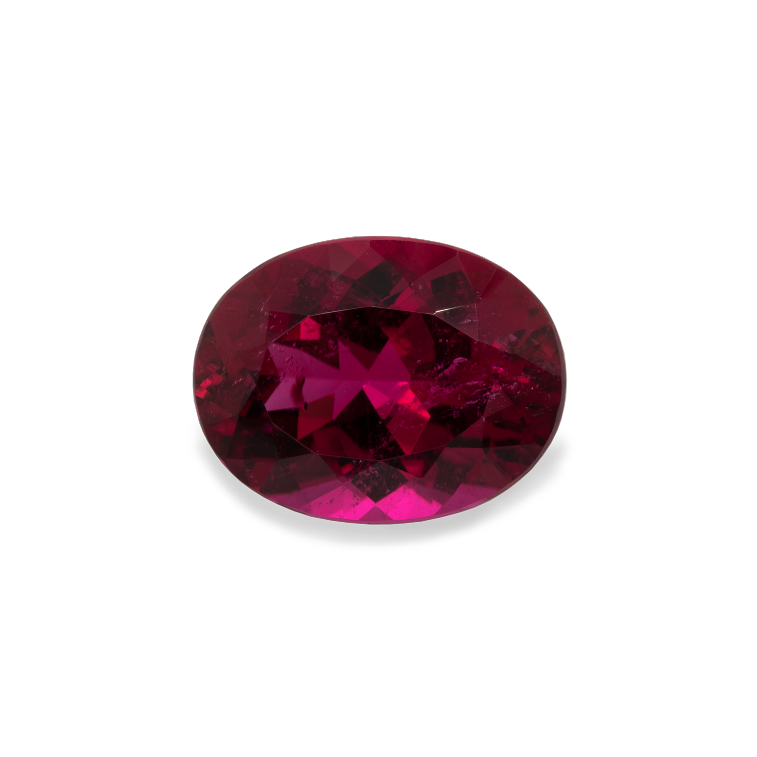Rubellit - rot/pink, oval, 13,5x10,5 mm, 5,86 cts, Nr. RUB14001