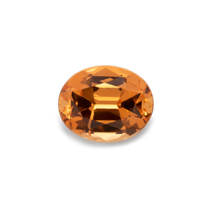 Mandarin Granat - orange, oval, 10x8 mm, 3.42 cts, Nr. MG11001