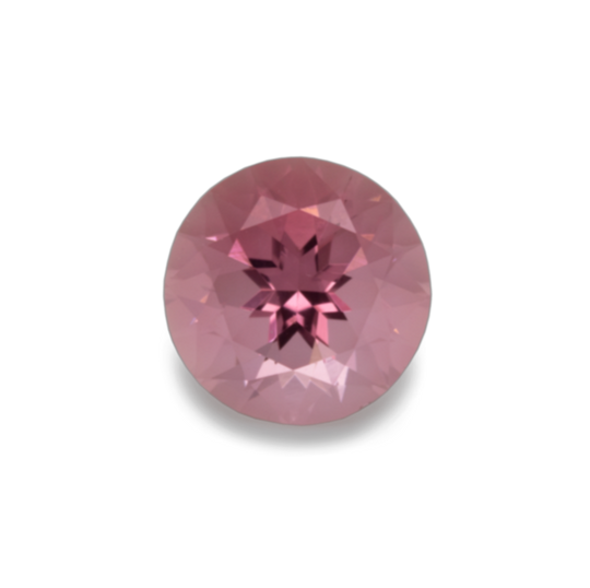 Tourmaline - pink, round, 7x7 mm, 1.29-1.59 cts, No. TR80001