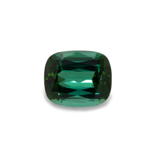 Turmalin - grün, antik, 12x10 mm, 6,22 cts, Nr. TR93001