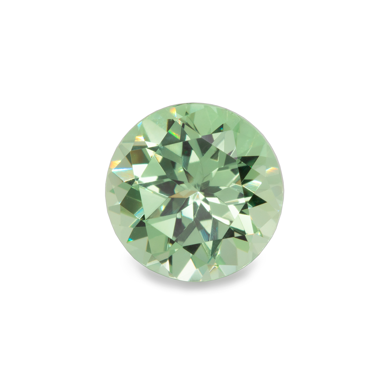Grossular - grün, rund, 8,7x8,7 mm, 2,75 cts, Nr. GRS10001