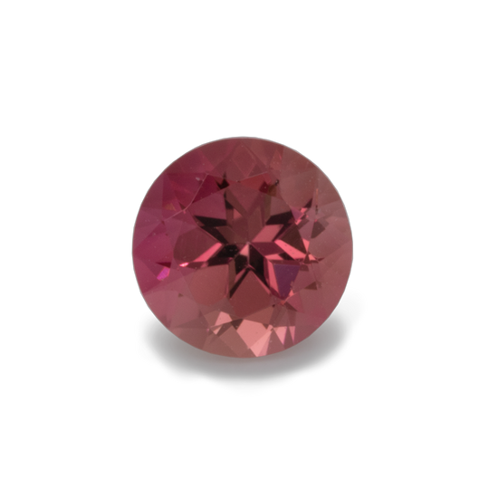 Tourmaline - pink, round, 5x5 mm, 0.41-0.49 cts, No. TR10153