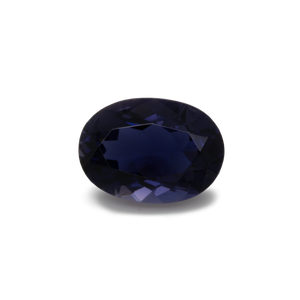 Iolith - blau & lila, oval, 7x5 mm, 0,60-0,70 cts, Nr. IOL70001
