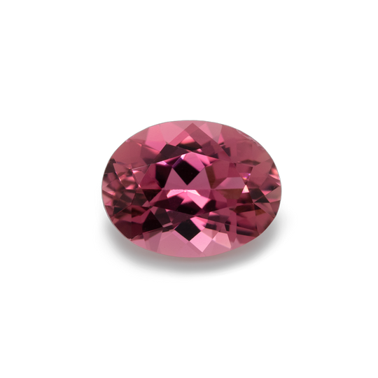 Tourmaline - pink/pink, oval, 7x5 mm, 1.15-1.40 cts, No. TR13004