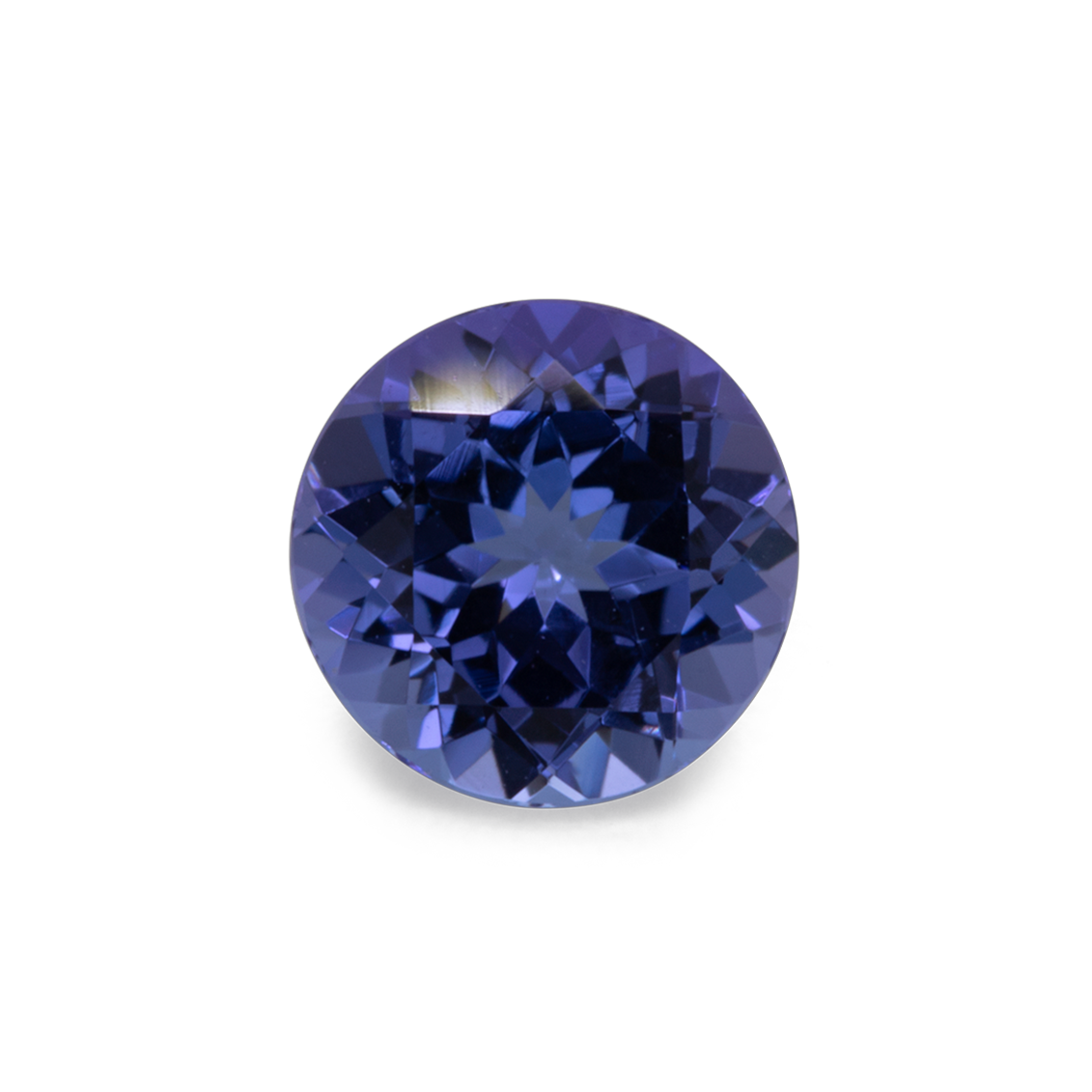 Tansanit - blau, rund, 5,6x5,6 mm, 0,68-0,78 cts, Nr. TZ42003