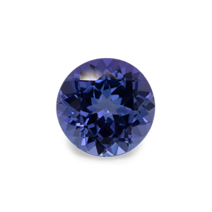 Tansanit - blau, rund, 5,6x5,6 mm, 0,68-0,78 cts, Nr. TZ42003