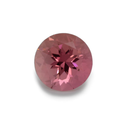 Tourmaline - pink, round, 7x7 mm, 1.29-1.59 cts, No. TR80002
