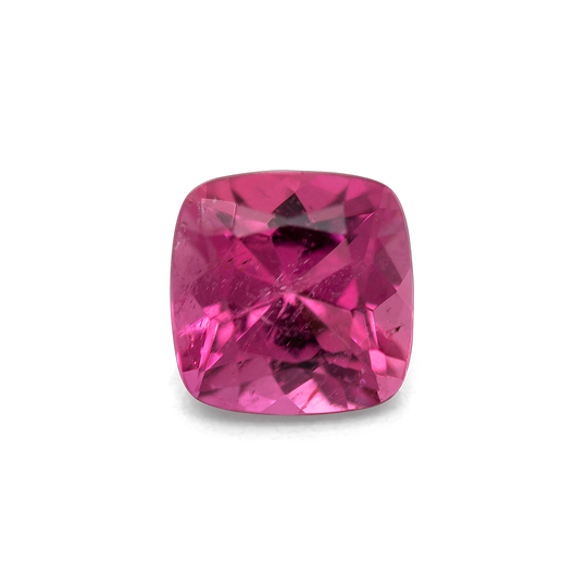 Tourmaline - pink, cushion, 5.5x5.5 mm, 0.80 cts, No. TR991253