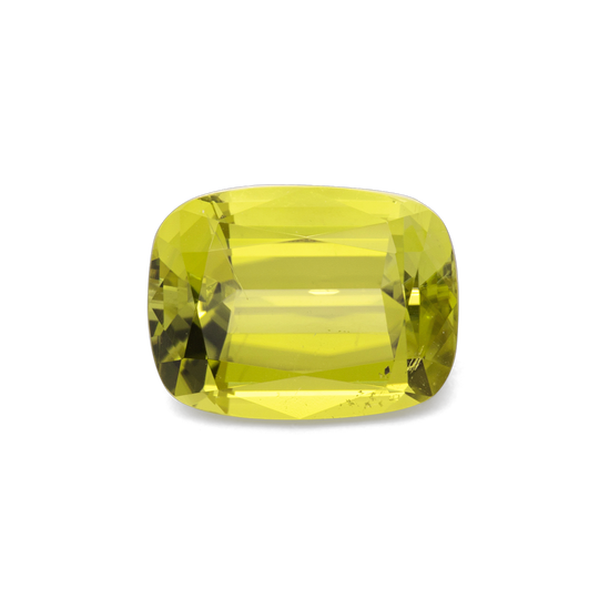 Tourmaline Canary - yellow, cushion, 10x7.5 mm, 3.16 cts, No. TR99383