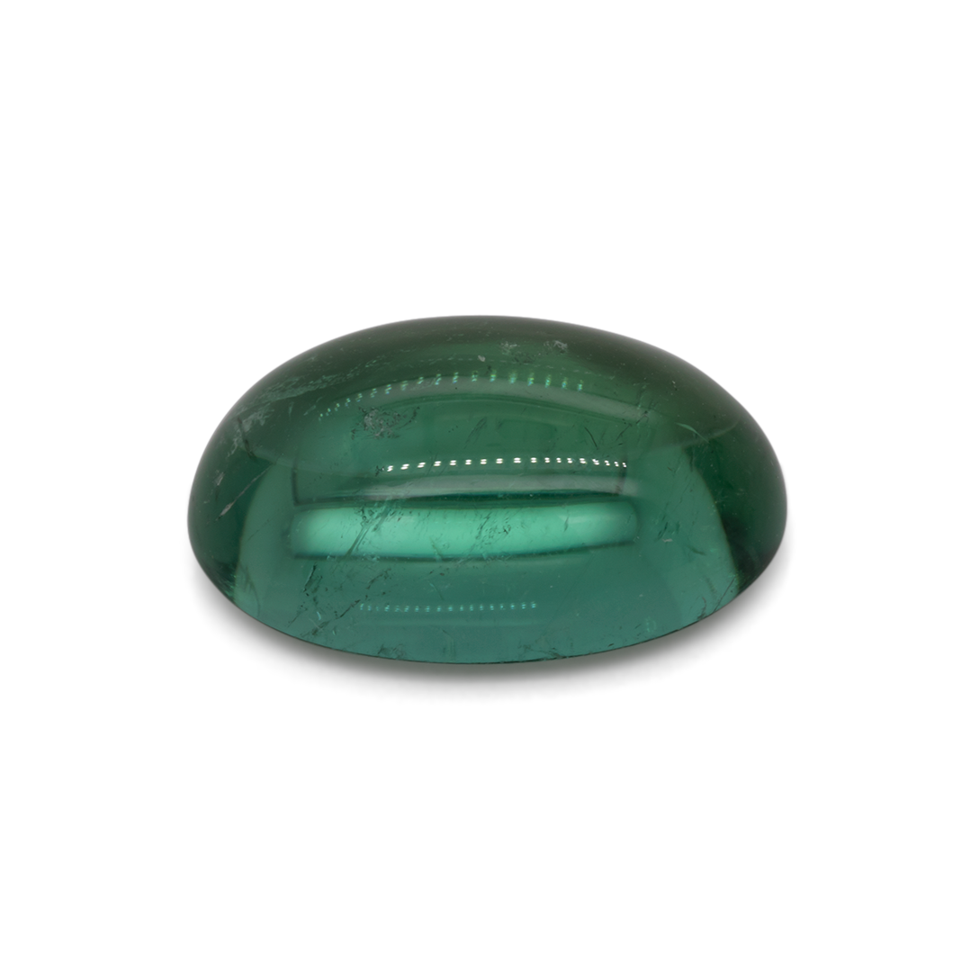 Turmalin - grün & blau, oval, 16.5x11.3 mm, 10.15 cts, Nr. TR991032