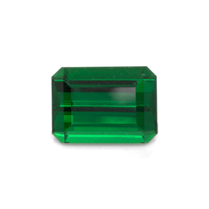 Tsavorit - grün, achteck, 8x6 mm, 1.94 cts, Nr. TS91004