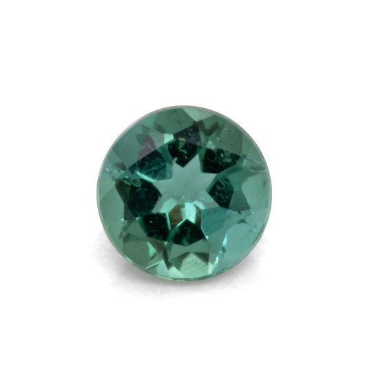 Tourmaline - green, round, 3.6x3.6 mm, 0.16-0.18 cts, No. TR991052