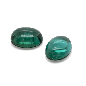 Turmalin - grün & blau, oval, 8x6 mm, 1.54 cts, Nr. TR99380