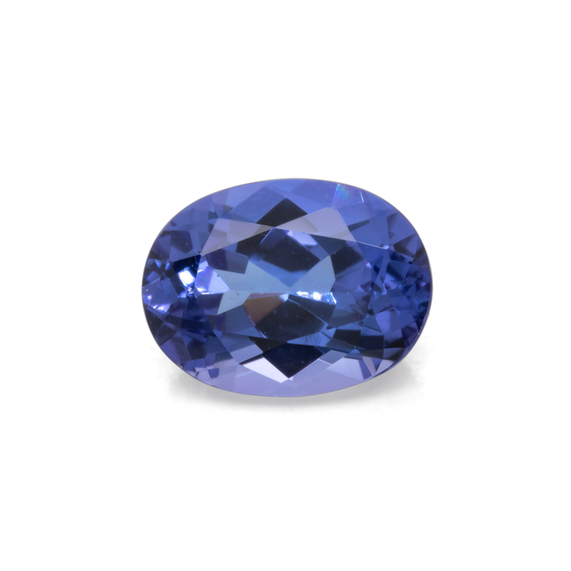 Tansanit - blau, oval, 8.1x6 mm, 1.46 cts, Nr. TZ99023