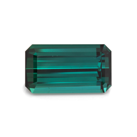 Tourmaline - green, octagon, 16.6x9.3 mm, 9.57 cts, No. TR991065