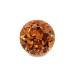 Mandarin Granat - orange, rund, 5x5 mm, 0.66 - 0.71 cts, Nr. MG99060