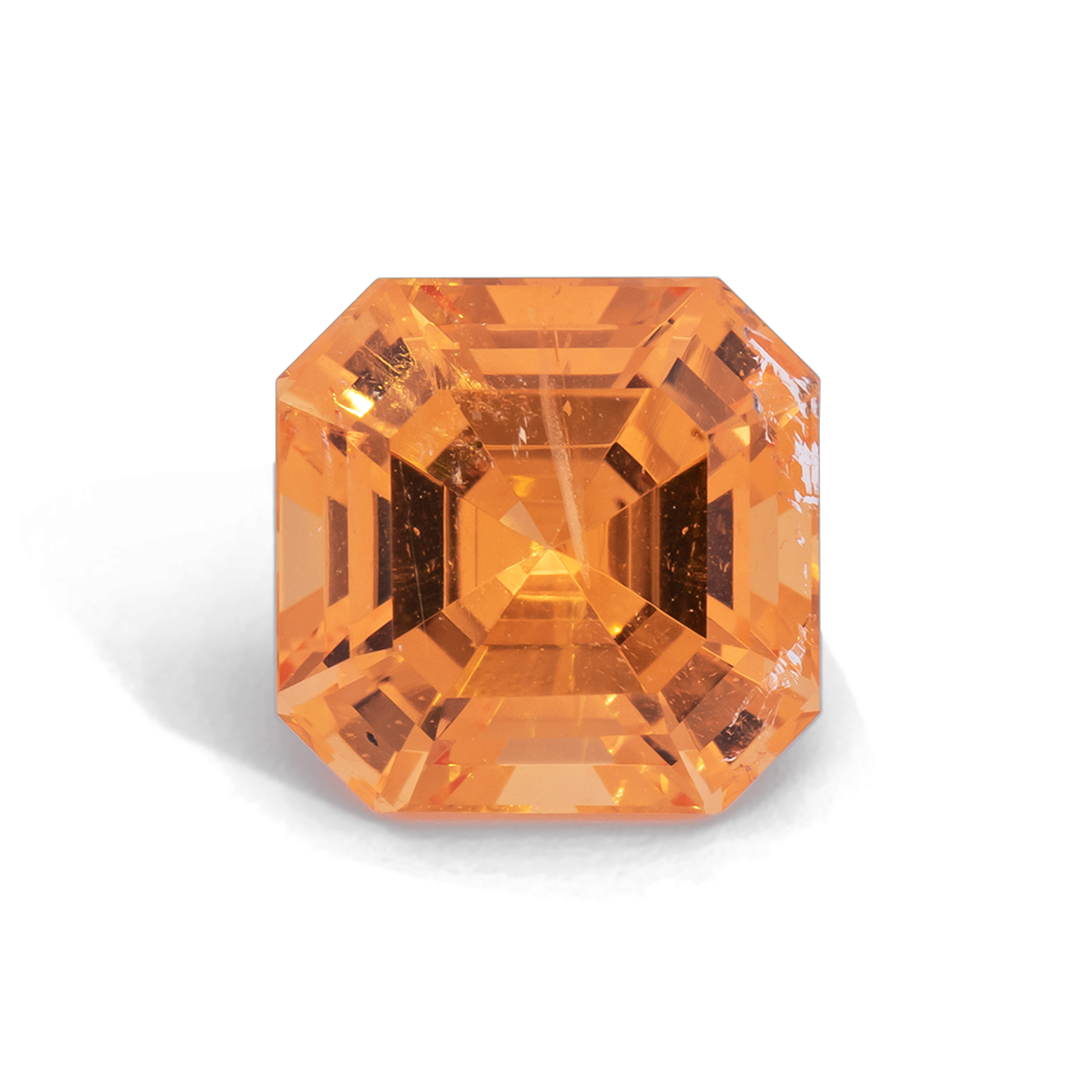 Mandarin Granat - orange, asscher, 7x7 mm, 2.03 cts, Nr. MG99009