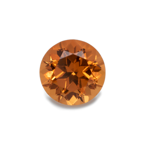 Mandarin Granat - orange, rund, 5x5 mm, 0,68 cts, Nr. MG80002