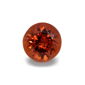 Mandarin Granat - orange, rund, 8,5x8,5 mm, 3,49 cts, Nr. MG99003