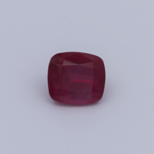 Rubin - rot, antik, 6.3x5.6 mm, 1.30 cts, Nr. RY10001