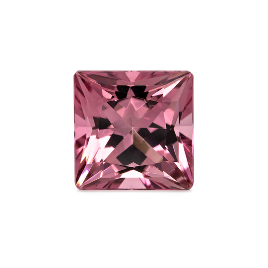 Tourmaline - pink, square, 10x10 mm, 4.88 cts, TR991015