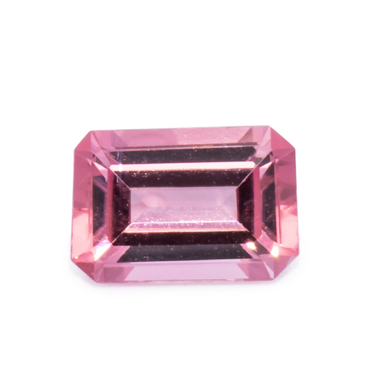 Turmalin - rosa, achteck, 6x4 mm, 0.55 cts, Nr. TR991077