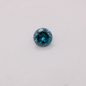 Diamant - blau, rund, 1.7x1.7 mm, 0,02 cts, Nr. D11065