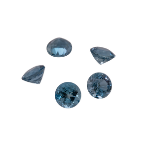 Aquamarine - AAA, round, 2.75x2.75 mm, 0.06-0.07 cts, No. A99018