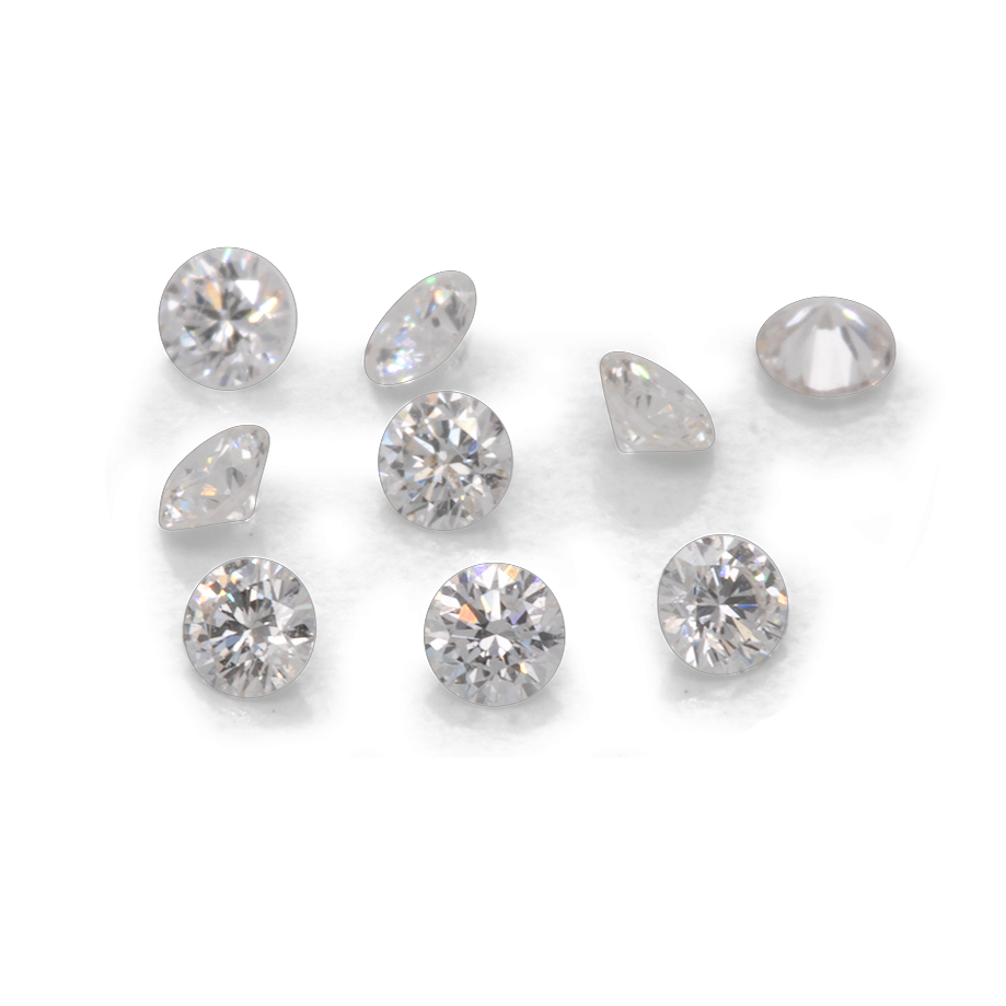 Diamant - fein weiß, VVS1, rund, 1,7x1,7 mm, ca. 0,02 cts, Nr. D20001