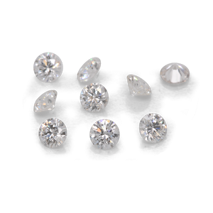 Diamant - fein weiß, VVS1, rund, 1,7x1,7 mm, ca. 0,02 cts, Nr. D20001