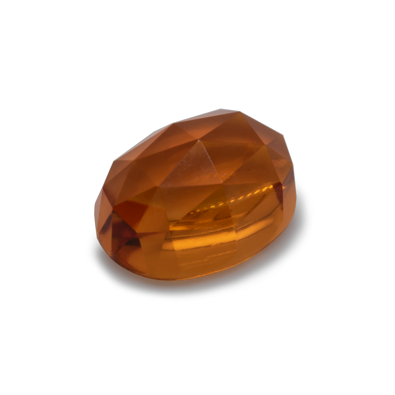 Citrine - orange, oval, 8x6 mm, 1.58-1.60 cts, No. CT17001