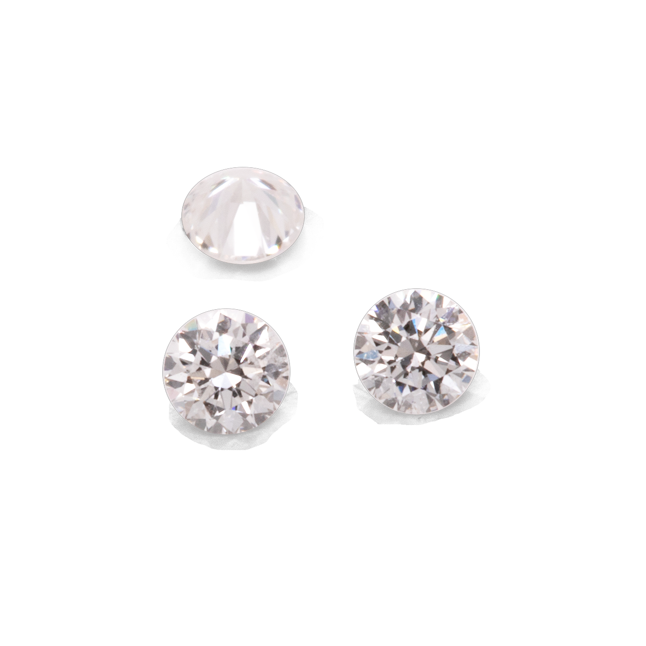 Diamond - white (TW), VS1, round, 2.1 mm, approx. 0.035 cts, No. D11012
