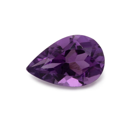 Amethyst - lila, birnform, 6x4 mm, 0.38 cts, Nr. AMY13001