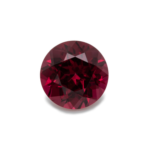 Rhodolite - red, round, 7x7 mm, 1.68-1.83 cts, No. RD80001