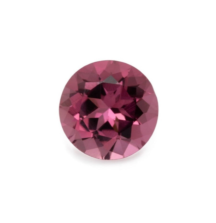 Turmalin - rosa, rund, 5x5 mm, 0,43-0,50 cts, Nr. TR50002