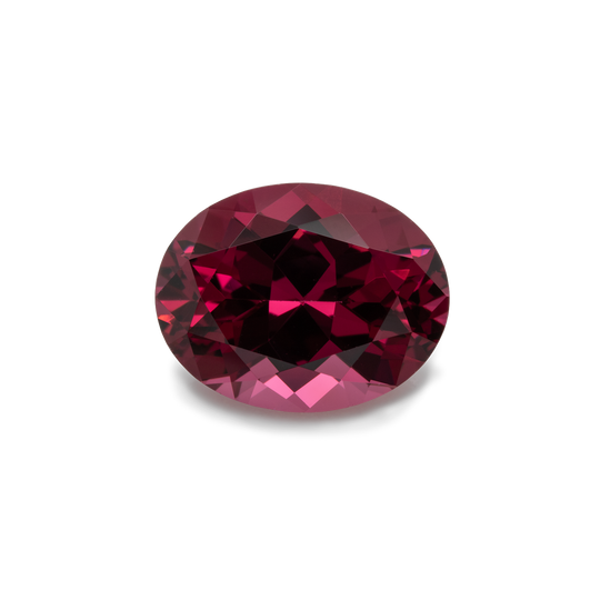 Rhodolith - rot, oval, 9x7 mm, 2,24-2,34 cts, Nr. RD70001