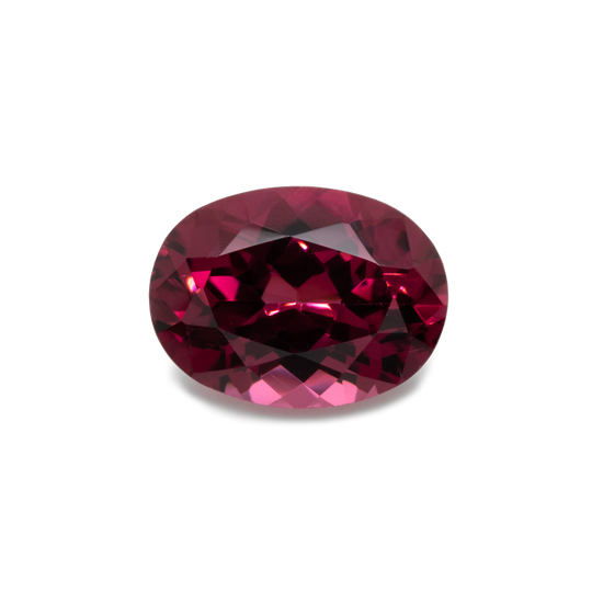 Rhodolith - rot, oval, 8x6 mm, 1,54 cts, Nr. RD60001