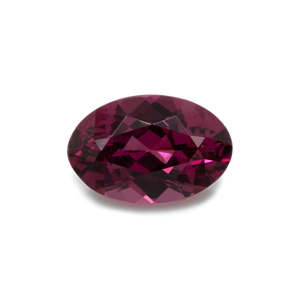 Rhodolite - red/purple, oval, 6x4 mm, 0.48-0.56 cts, No. RD30001