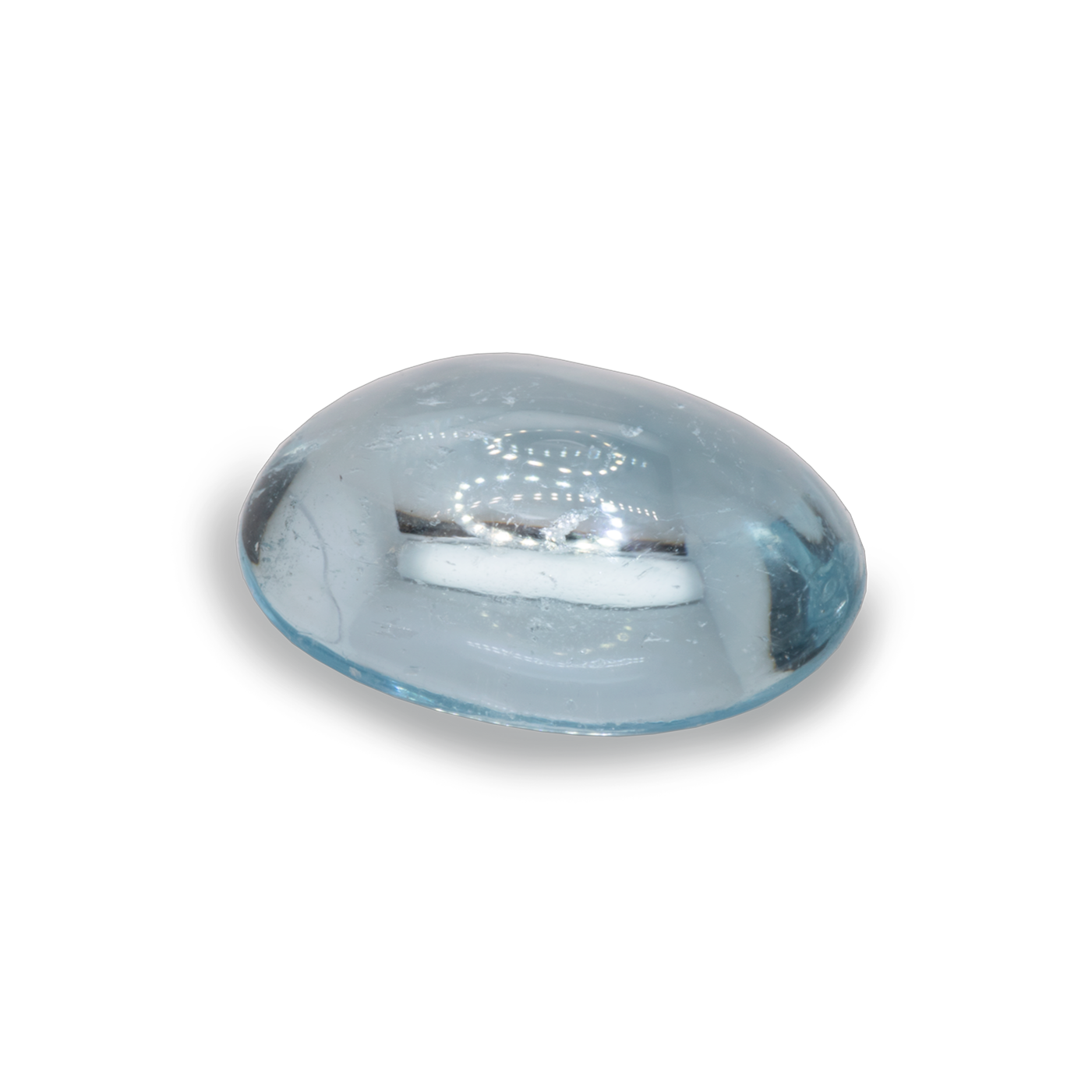 Aquamarine - A, oval, 9.1x7mm, 1.66 cts, No. A63001