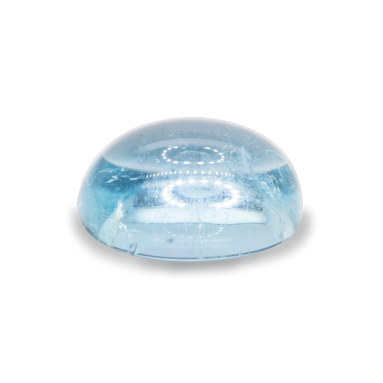 Aquamarin - AA, oval, 16x12mm, 10,70 cts, Nr. A65002