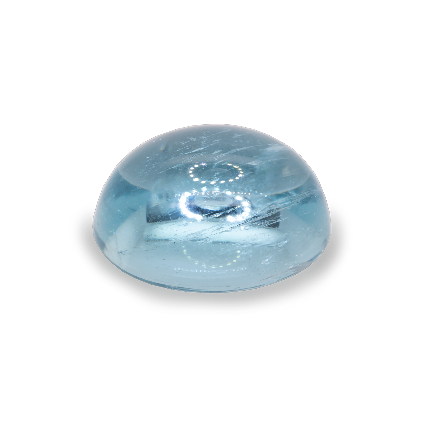 Aquamarin - AA, oval, 14x11,75mm, 8,53 cts, Nr. A64002