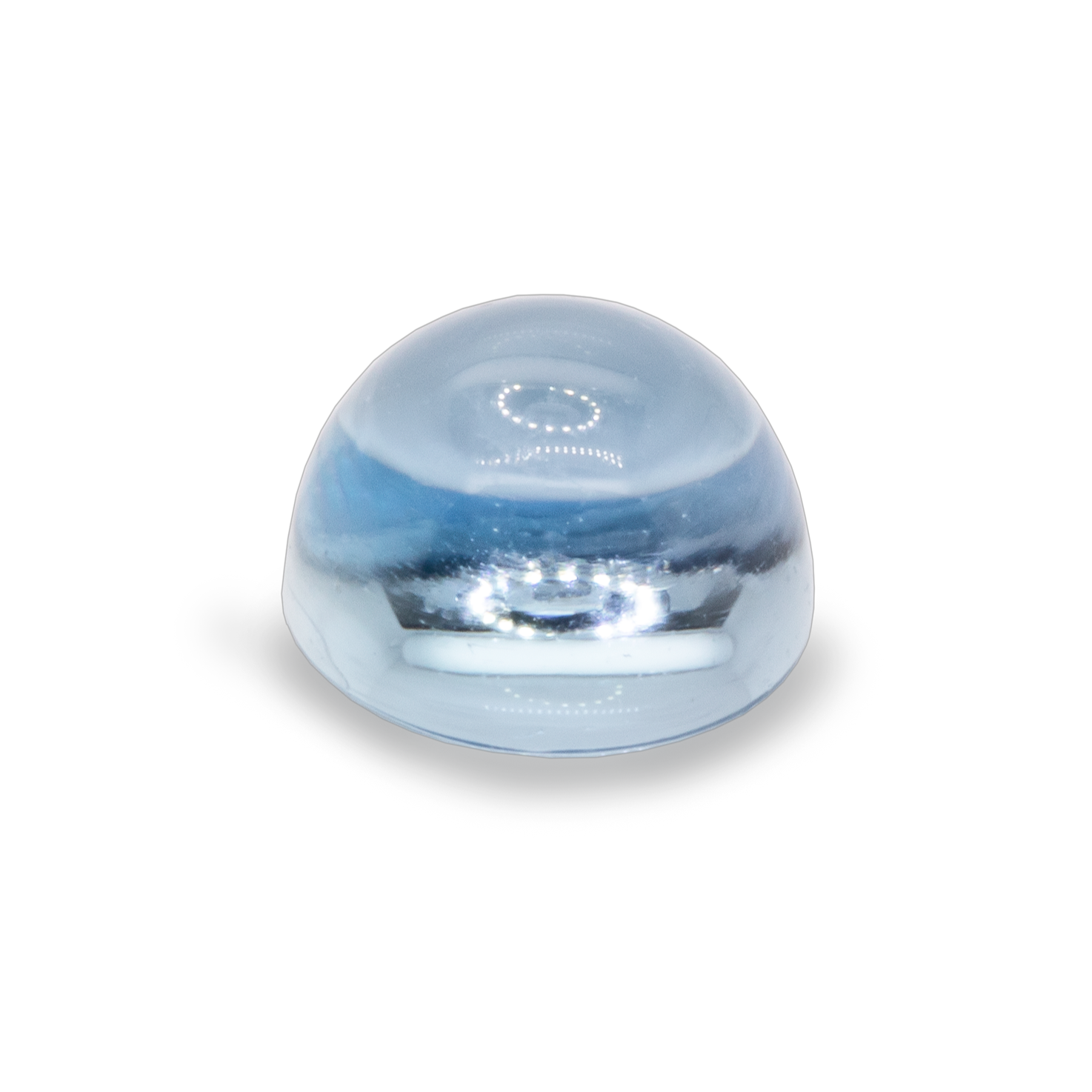 Aquamarine - AA, round, 4.5x4.5 mm, 0.47 cts, No. A36001