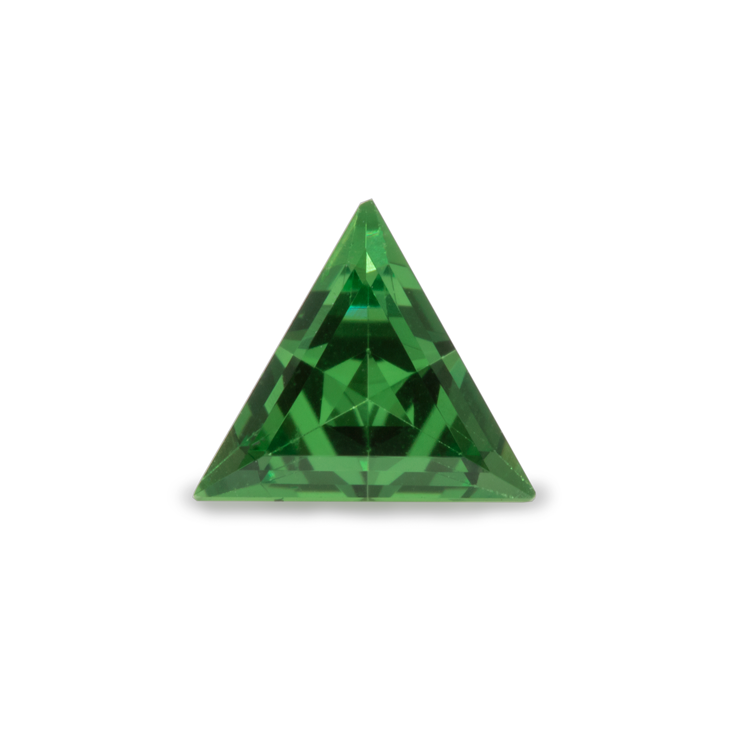 Tsavorit - grün, trillion, 4,5x4,5 mm, 0,30 cts, Nr. TS18001