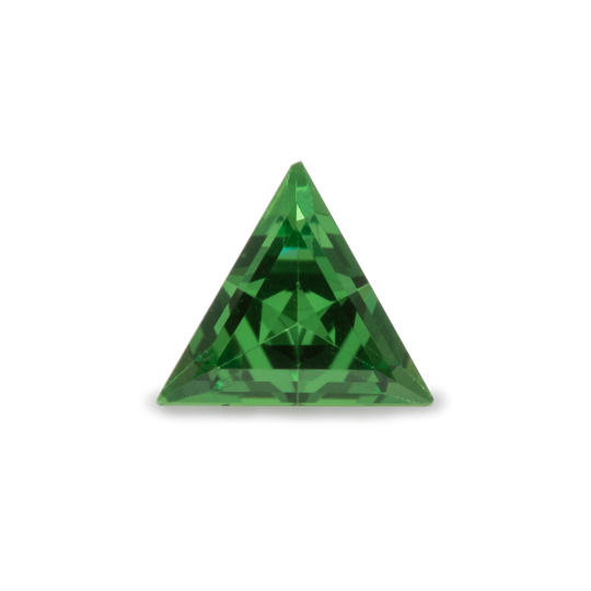 Tsavorit - grün, trillion, 4,5x4,5 mm, 0,30 cts, Nr. TS18001