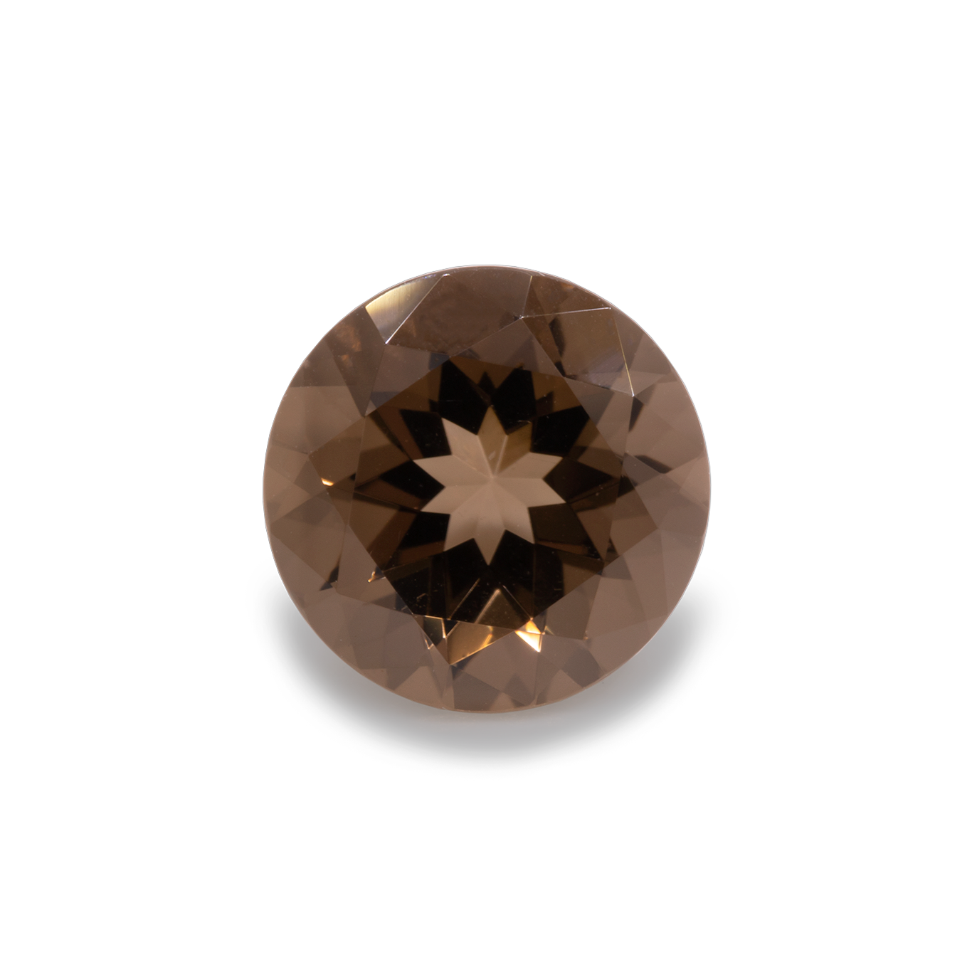 Smoky Quartz - grey, round, 8x8 mm, 1.65-1.76 cts, No. SQ30001