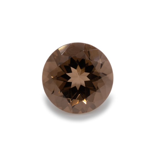 Smoky Quartz - grey, round, 8x8 mm, 1.65-1.76 cts, No. SQ30001