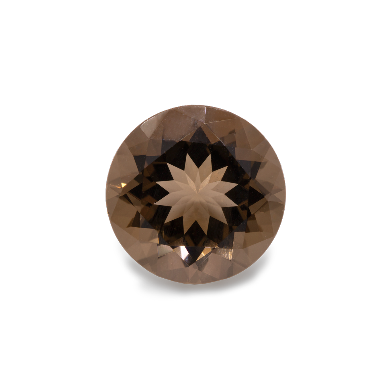 Rauchquarz - grau, rund, 10x10 mm, 3.15 cts, Nr. SQ50001